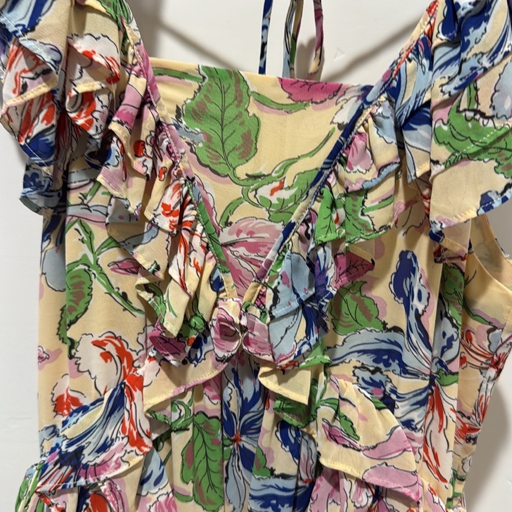 Hofmann Copenhagen Catharina Dress Spring Floral, Vacation UK 40 US Sz 8 - Picture 8 of 10